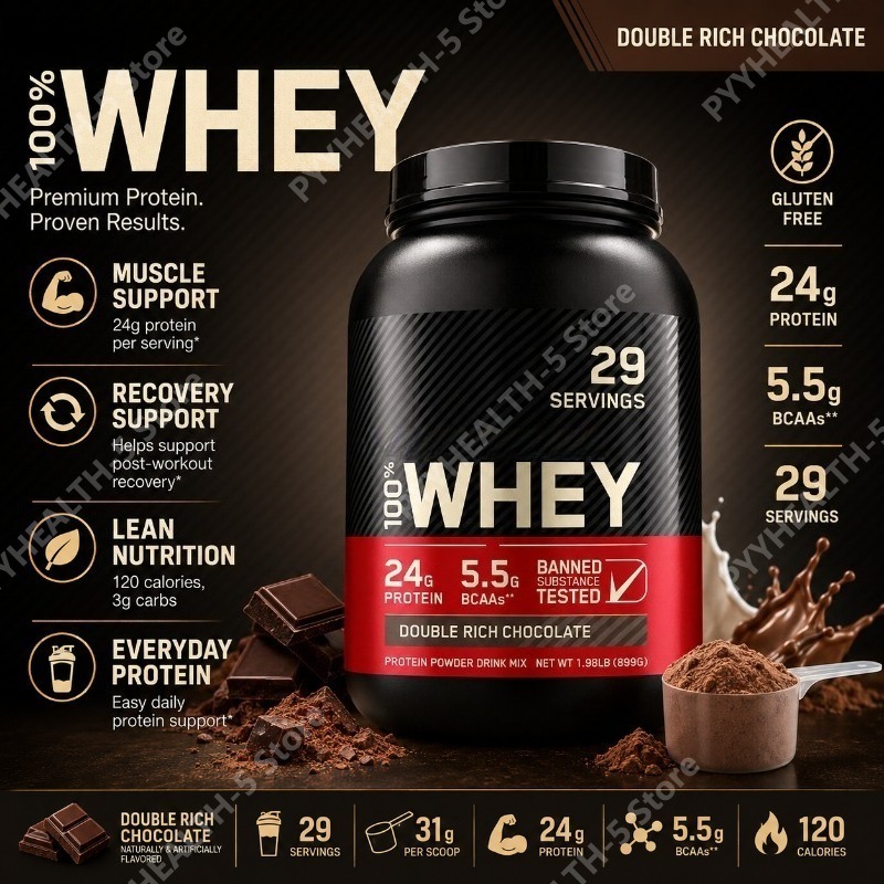 Fitness Nutrition Whey - Proteiny serwatkowe w proszku o smaku