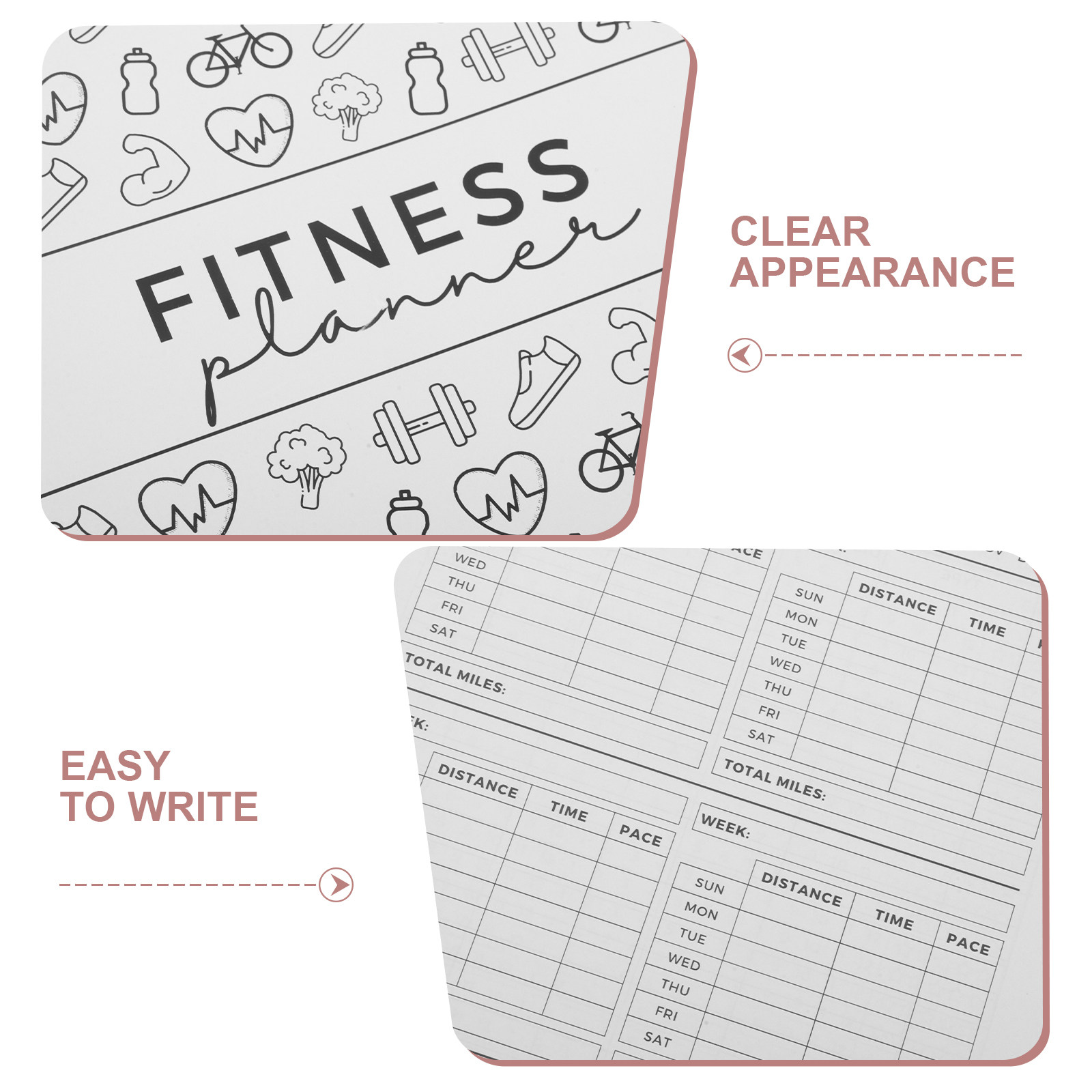 Dziennik Fitnessu 11,7 x 8,5 c – Nutrition Fitness Books recenzja i cena